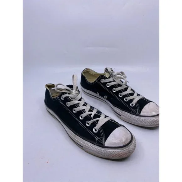 CONVERSE Sneakers Black White Women's Size 7.5 - Picture 3 of 7